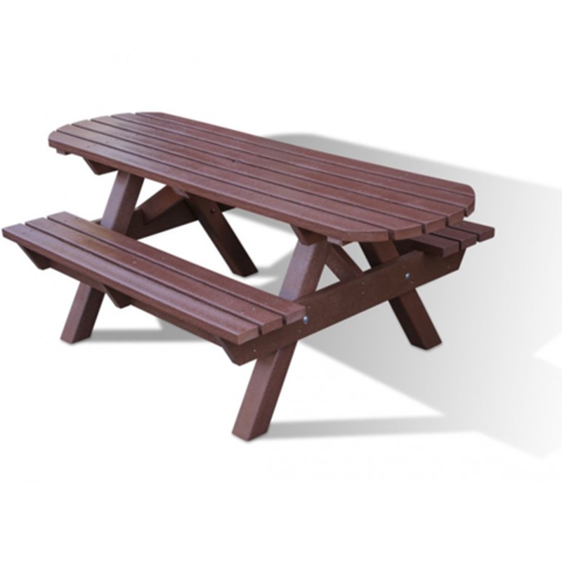 Adult Picnic Bench |  Extended Top Wheelchair Accessible